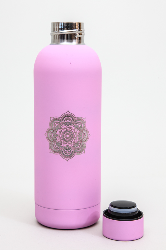 Thermosflasche rosa Mandala 500 ml