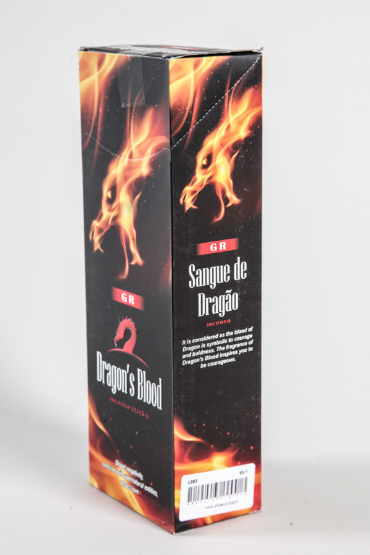 Räucherstäbchen (6er Packung) - HEXAGON Dragon's Blood (Drachenblut) 20 gr.