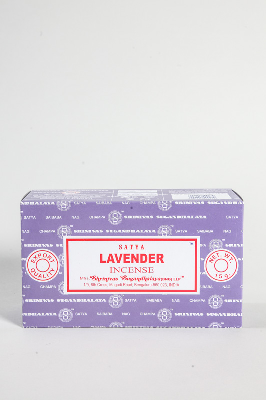 Räucherstäbchen (12er Packung) - SATYA Lavender 15 gr.
