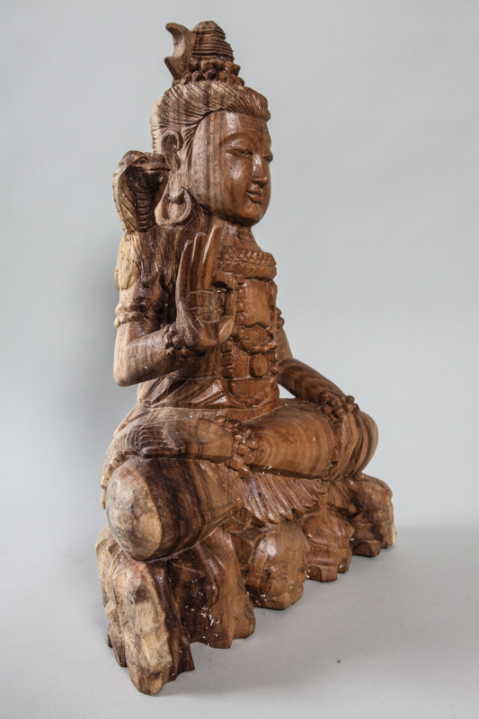 Shiva Holz 40cm