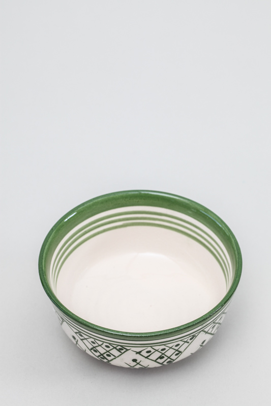 Schale Keramik klein grün 12 x 12 x 6 cm