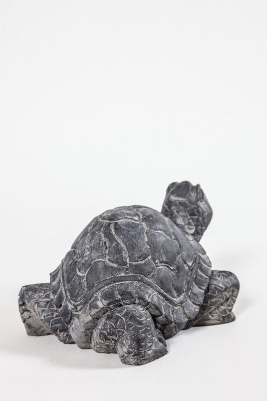 Schildkröte grau 13 x 10 x 5 cm