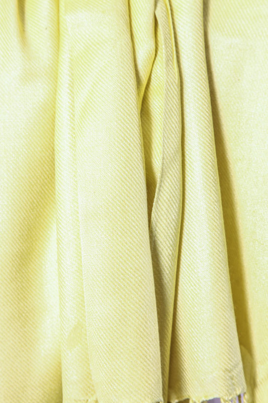 Schal Viskose gelb 68 x 170 cm