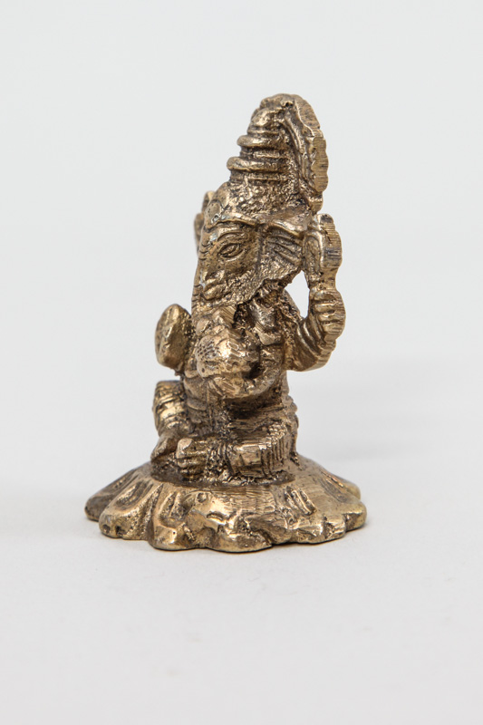 Ganesh Statue Messing 6 cm
