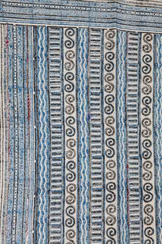 Teppich assortiert blau/grau/multicolor 120 x 180 cm