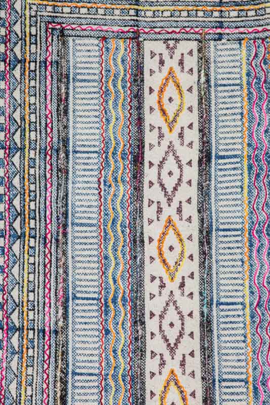 Teppich assortiert multicolor/beige 120 x 180 cm