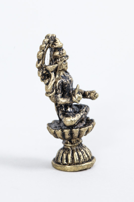 Messingfigur Chakra Lakshmi