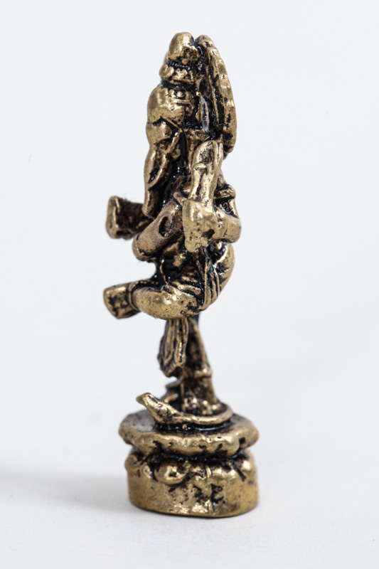Messingfigur Dancing Ganesha