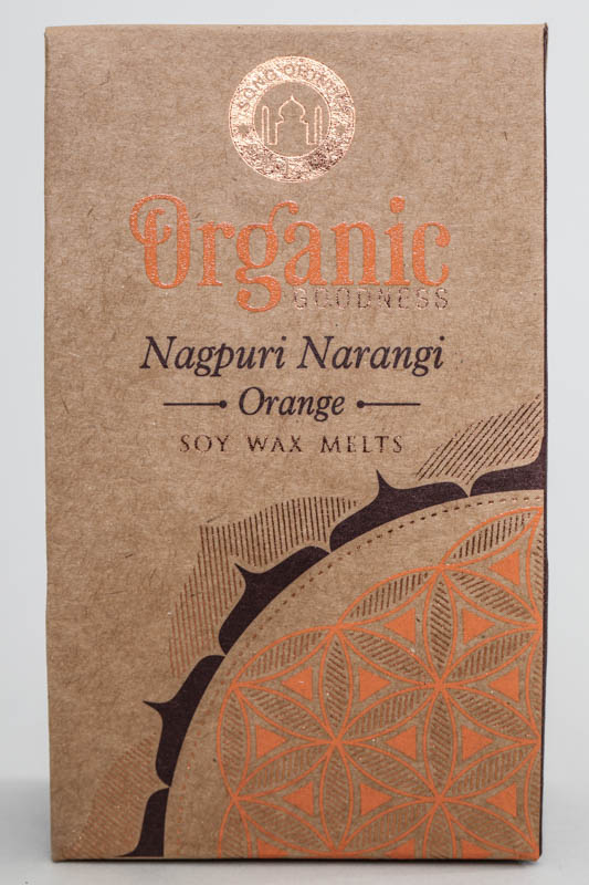 Soya Wachs Organic Nagpuri Narangi - Orange, 40 gr