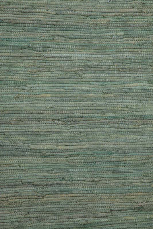Teppich Baumwolle grün 60 x 120 cm