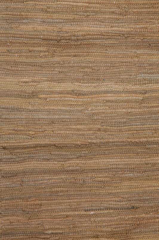 Teppich Baumwolle senfgelb 60 x 120 cm