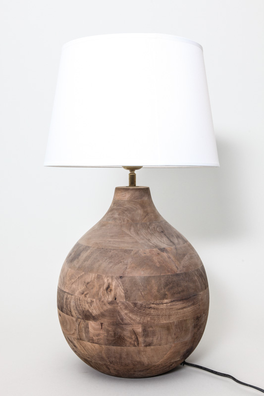 Tischlampe Holz 30 x 30 x 44 cm