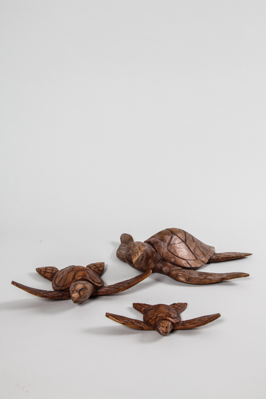 Deko Schildkröte braun 30 cm