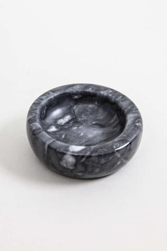Schale Marmor schwarz 7 x 2.5 cm
