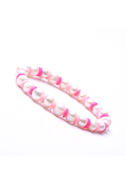 Armband Katsuki Perlen und Süsswasser Perlen 19 cm
