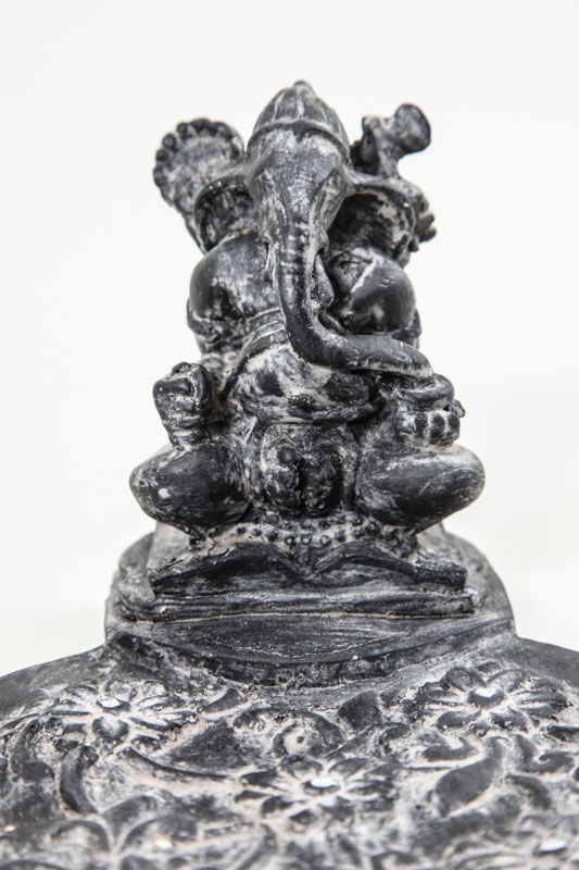 Räucherstäbchenhalter rund Ganesha