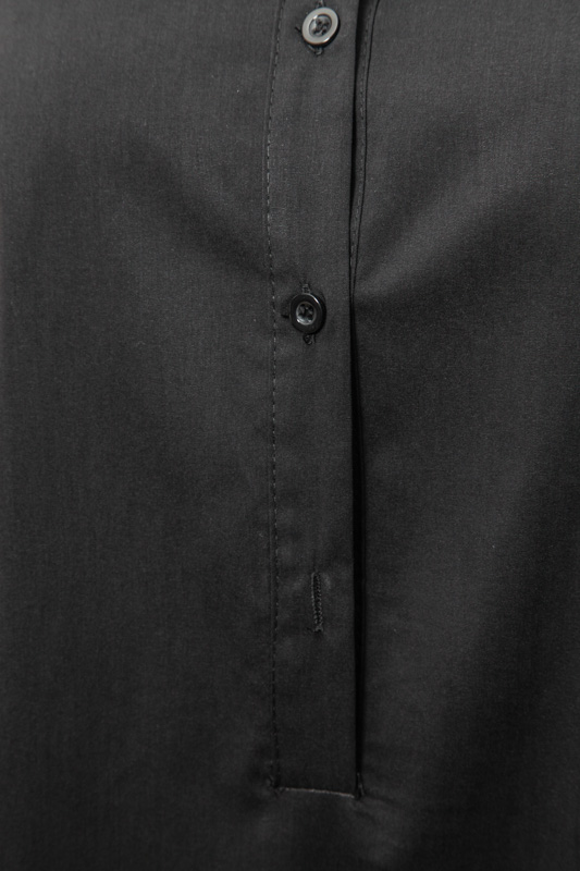 Blusenhemd schwarz - One Size