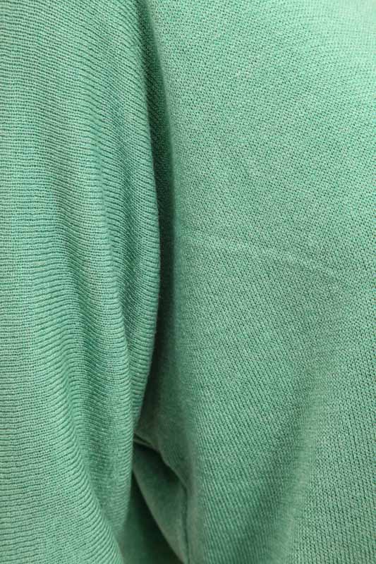 Strickpullover weit grün - One Size