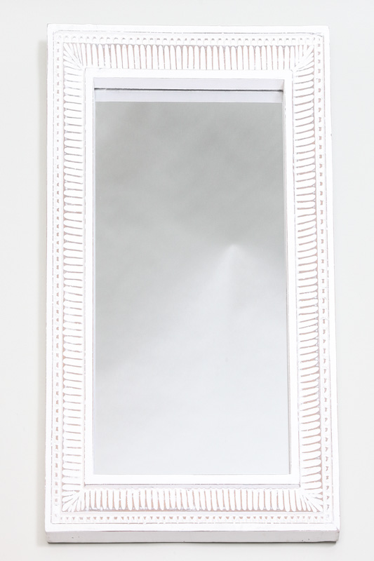 Spiegel weiss antik 60 x 90 cm