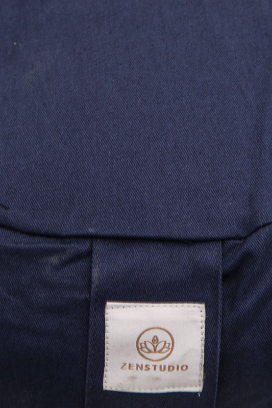 Meditationskissen dunkelblau 30 x 30 x 15 cm