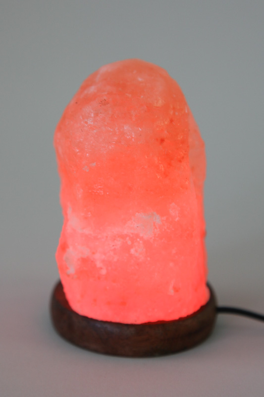 Salzsteinlampe natur USB