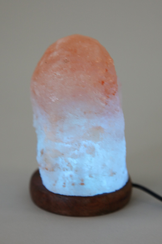 Salzsteinlampe natur USB