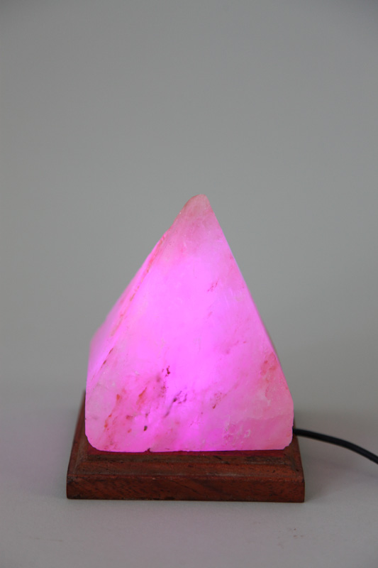 Salzsteinlampe Pyramide USB
