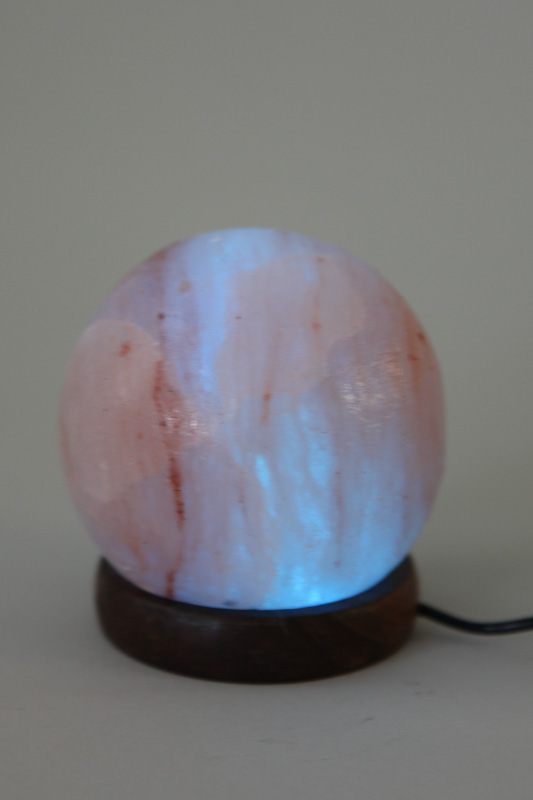 Salzsteinlampe Ball USB