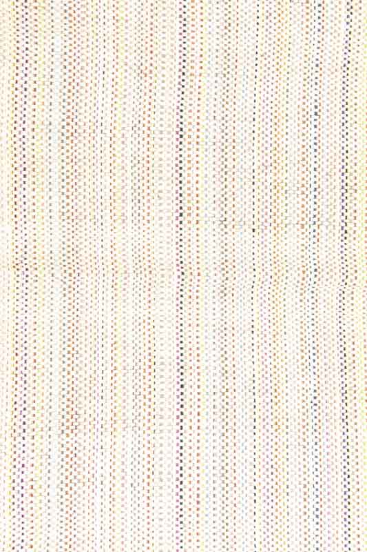 Teppich Baumwolle beige/multicolor 45 x 85 cm