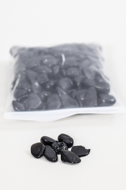Dekogranulat schwarzer Obsidian