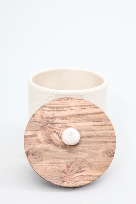 Keramikgefäss mit Deckel 13 x 12.5 cm