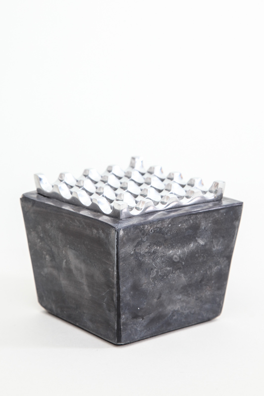 Aschenbecher quadratisch Marmor schwarz online kaufen bei Cachet