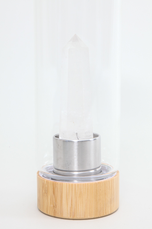 Flasche Edelstein Obelisk Kristallquarz