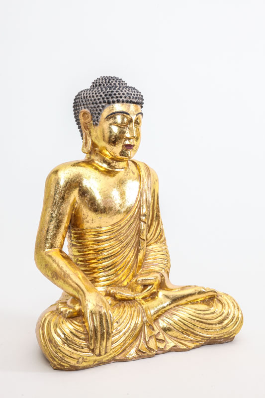 Buddha Lotussitz 45 cm