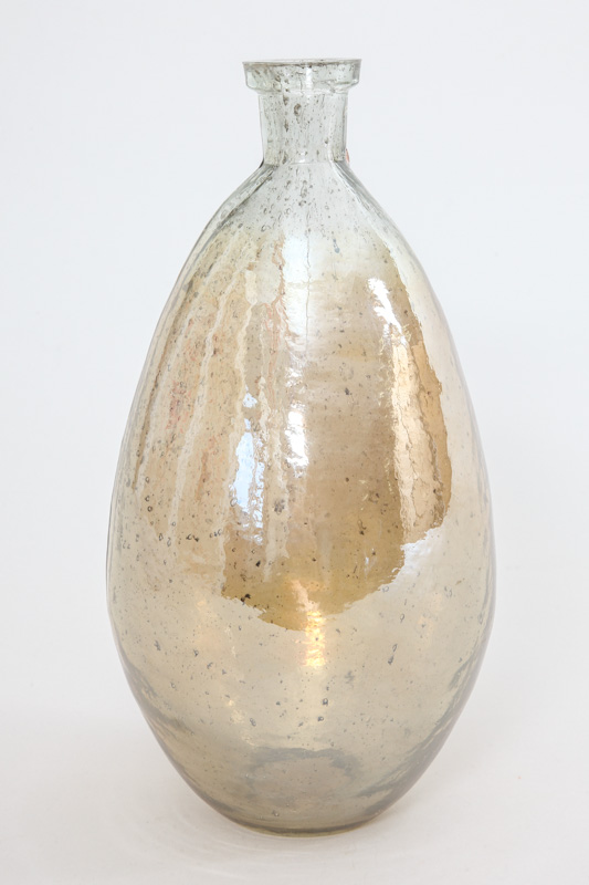 Vase Glas amber 30x16.5x16.5 cm
