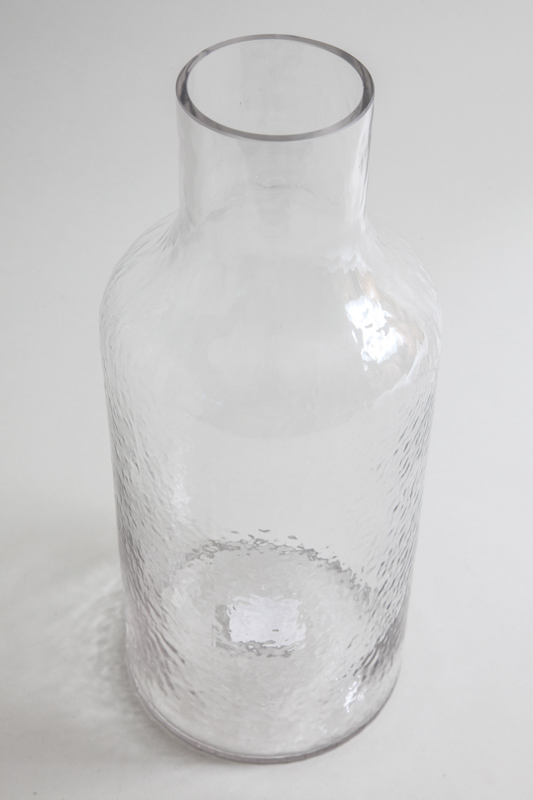 Vase Glas klar 15 x 35 cm