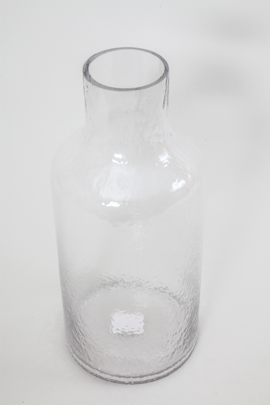 Vase Glas klar 17.5 x 40 cm