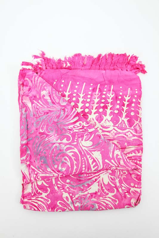 Sarong bedruckt rosa/multicolor