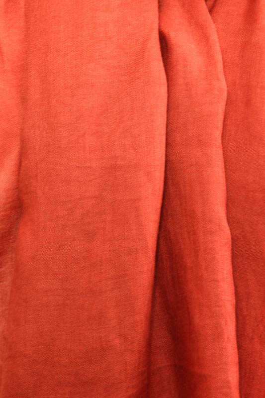 Schal Viskose/Baumwolle orange 180 x 180 cm