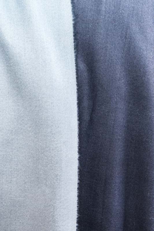 Schal Viskose/Wolle blau/hellblau mehrfarbig 65 x 180cm