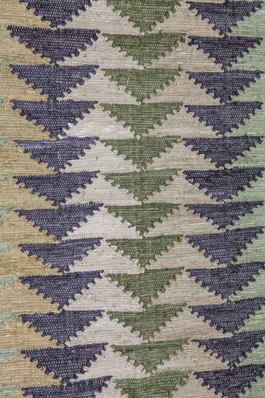 Teppich Baumwolle gemustert 90 x 150 cm