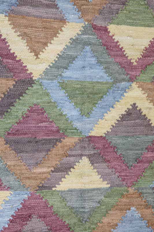 Teppich Baumwolle gemustert 90 x 150 cm