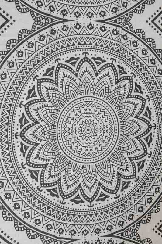 Teppich Baumwolle Mandala 120 x 180 cm