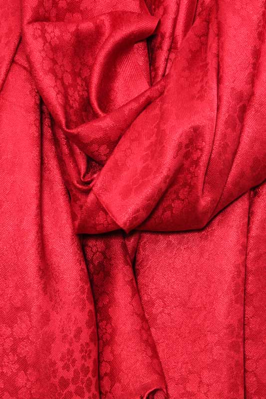 Schal Viskose rot 70 x 200 cm