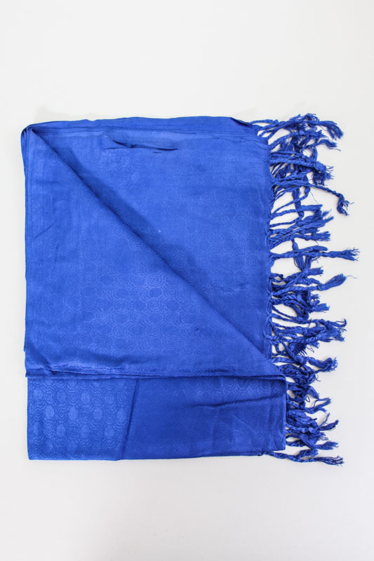 Schal Viskose blau 70 x 200 cm