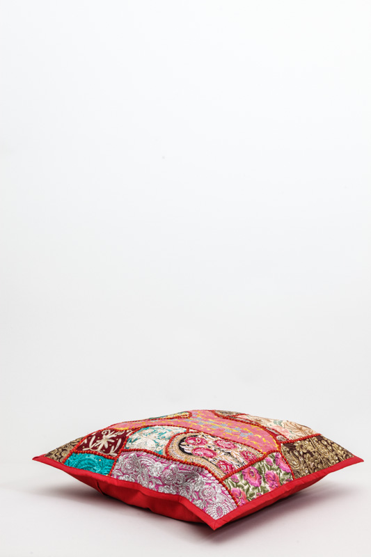 Kissenhülle Baumwolle multicolor 50 x 50 cm