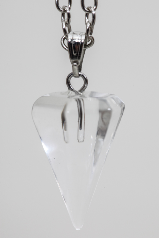 Halskette mit Pendelanhänger Kristallquarz