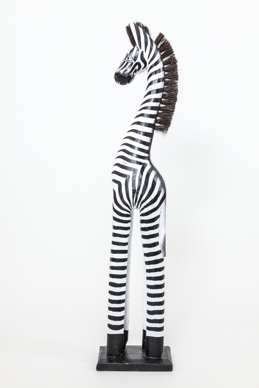 Zebra bemalt 60 cm