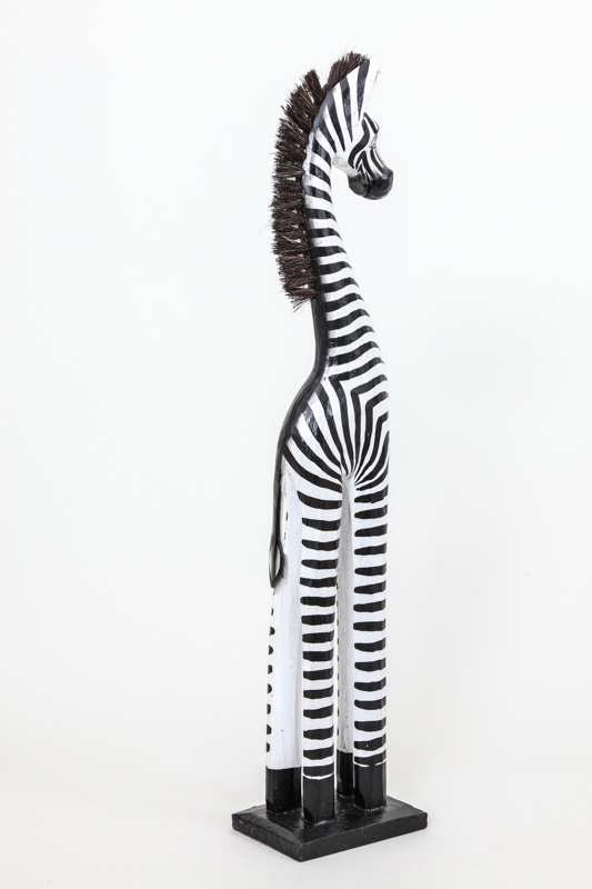 Zebra bemalt 60 cm
