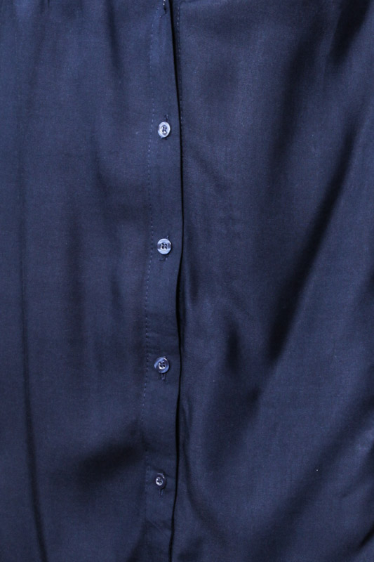 Hemdkleid lang royalblau - One Size